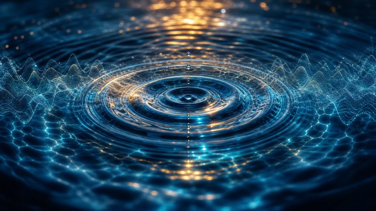 Curación con música, agua y olas