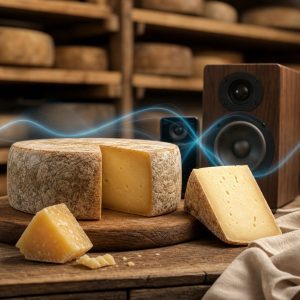 Le fromage, mieux affiné grâce à la musique ?